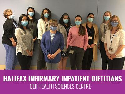 Halifax Infirmary Inpatient Dietitians Team