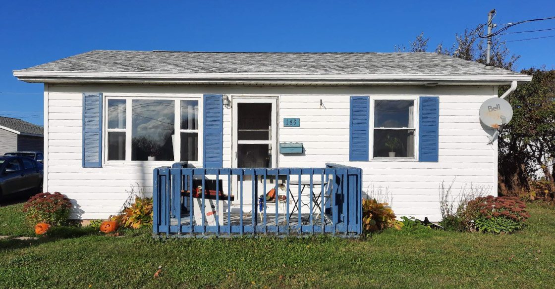 Lillian's house in Tablehead, Cape Breton