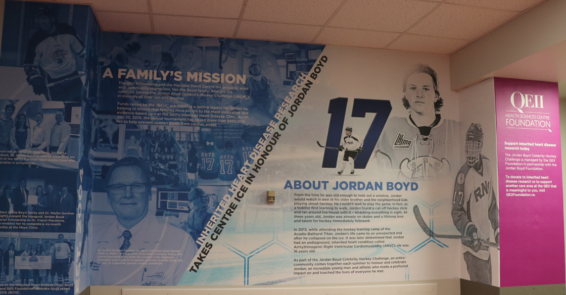 Jordan Boyd Wall unveiling