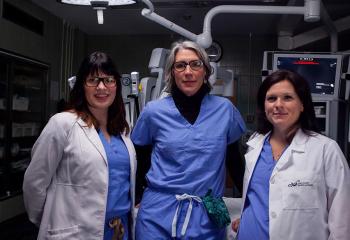 Dr. Karla Willows, Gynecologic Oncologist and Cancer Surgeon, QEII Health Sciences Centre, Dr Katharina Kieser, Chief of Gynecology-Oncology, QEII Health Sciences Centre and Dr. Stephanie Scott, Gynecologic Oncologist and Cancer Surgeon,QEII Health Sciences Centre