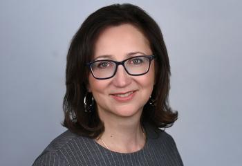 A headshot of Dr. Paola Marcato, the Canadian Breast Cancer Foundation Atlantic Region Endowed Chair in Breast Cancer Research