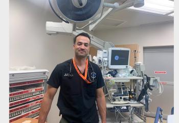 Dr. Adam Parks, QEII emergency medicine physician