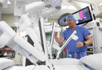 Surgical robotic co-ordinator James Bush gives a demonstration of the da Vinci Xi advanced surgical robot at the QEII Health Sciences Centre on Wednesday, Feb. 4, 2026. Photo by Ryan Taplin /The Chronicle Herald