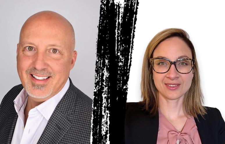 Headshots of Dr. Phil Tibbo and Dr. Amanda Vinson