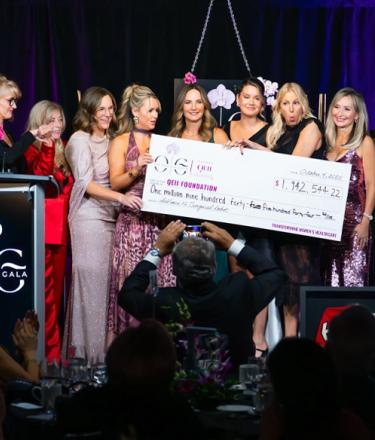 Orchid Gala Cheque Presentation