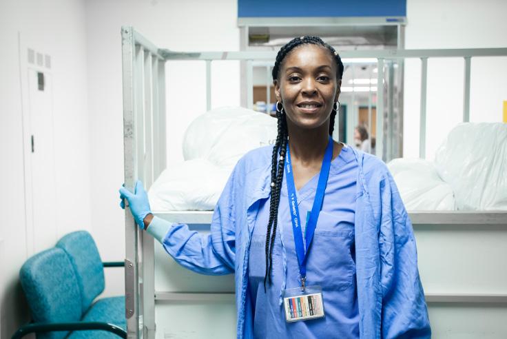 Star Taylor, Linen Services, QEII Health Sciences Centre