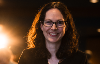 Dr. Amy Trottier, the winner of the 2026 QEII Foundation's Innovation Den.