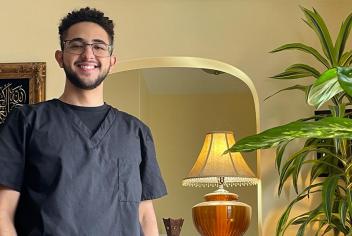 Ahmed Esmat is a diversity in health care bursary recipient